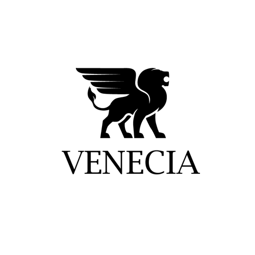 Venice - magnificent lion with wings Design by GRAAFILINE