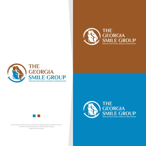 Classy logo for growing dental group in Southeast Georgia Design by MotionPixelll™