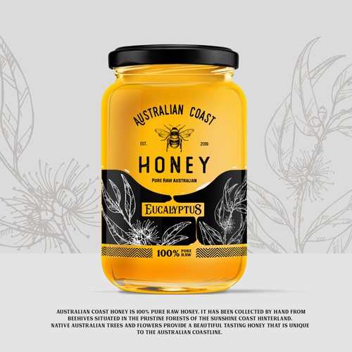 Design Australian Honey Jar di canyones