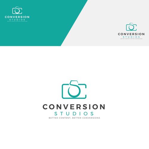 logo design for "conversion studios" photography studio Design by Klaudi