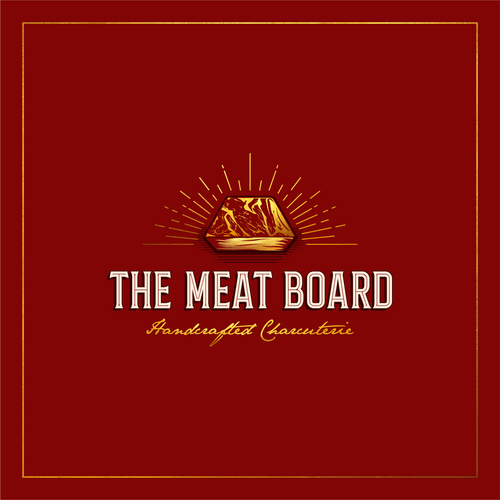 Design Design a logo for The Meat Board (Meat platters business) por RAPUNZEL27