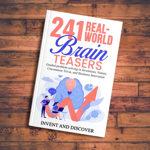 Book Cover - Creativity, Innovation, Inventions, Lateral thinking Design by Zahari Studio