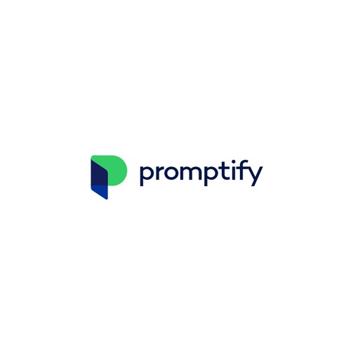 Modern, Simple and Sleek Logo for Promptify.com Design by TheDaydreamerStd