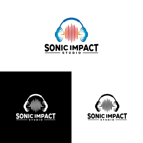 "Looking for a explosive logo that will make a Sonic Impact for a Recording Studio!" Design by Sil [LD]