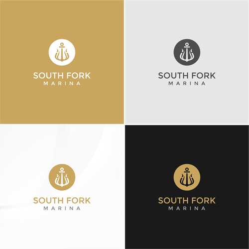 Design logo for newest and greatest mega-yacht marina in yachting capital of world.  Onward work. Design by Ling''