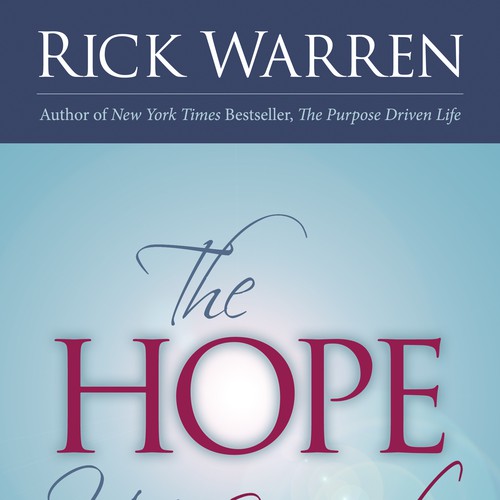 Design Rick Warren's New Book Cover Design von artiste