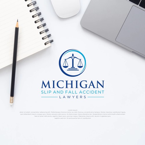 Help us create a brand for "Michigan Slip and Fall Lawyers" Design by masmuse