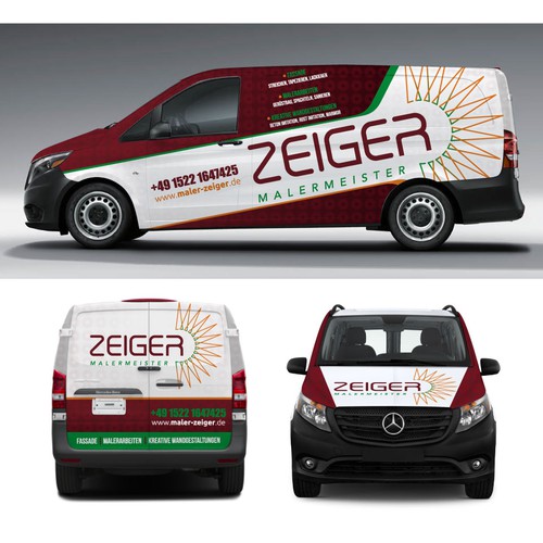 Car, truck or van wrap contest entry by eik shutter