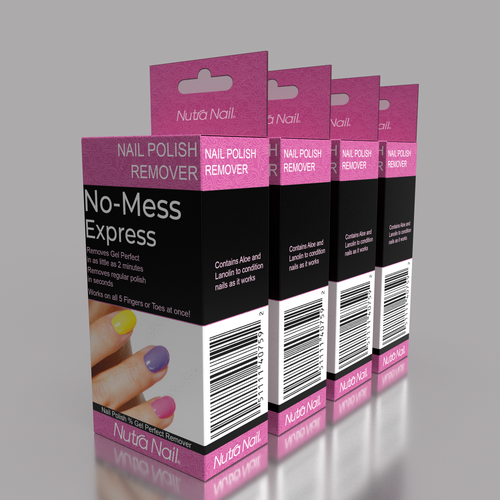 Nutra Nail Gel Remover Design by Parallax™