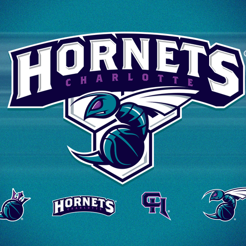 Design di Community Contest: Create a logo for the revamped Charlotte Hornets! di brandsformed®