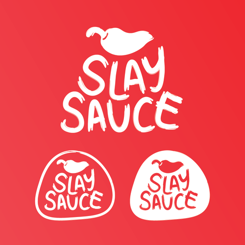 Can you slay the Slay Sauce logo contest? Design by j.creative