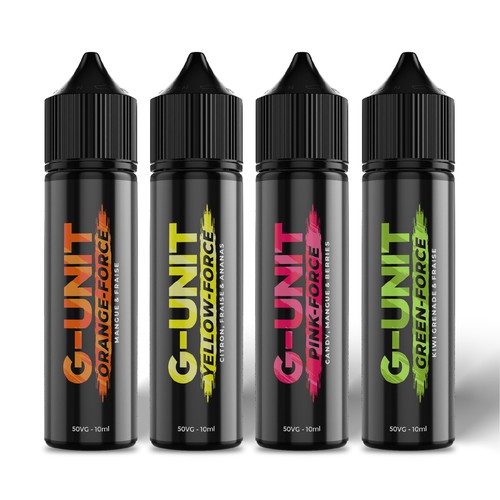 G-UNIT Eliquid need his new label Design by DevDevit   ★ ★ ★ ★ ★