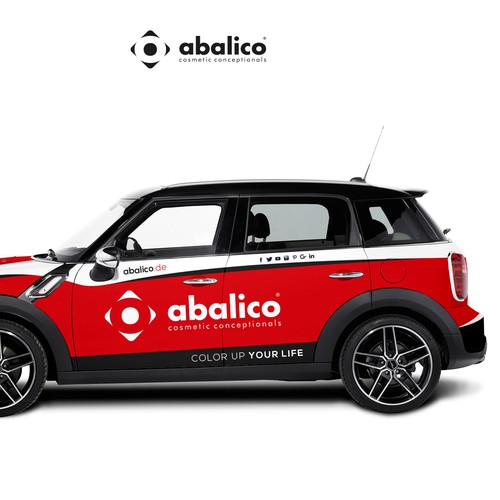 Be creative for our cosmetic company car! Diseño de essellegi