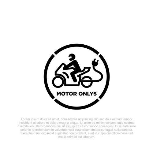 Stencil Design for Electric Motorcycle Charging Location Design by CHICO_08