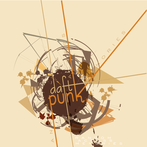 Design 99designs community contest: create a Daft Punk concert poster di phong