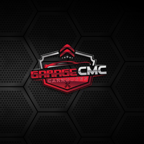 CREATION LOGO POUR GARAGE AUTOMOBILE CITROEN AVEC UN COTE FUN Design by Univers Design