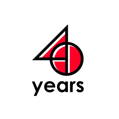 Looking for a modern, expressive 40 years jubilee logo Design by nyanya-