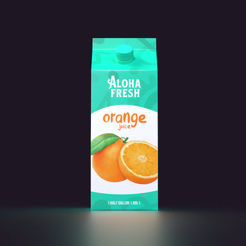 ALOHA FRESH JUICE & TEA Design by Andrei Rac