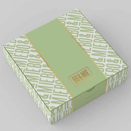 Design a box for the #1 fast growing french bakery company ! Design by Loribal