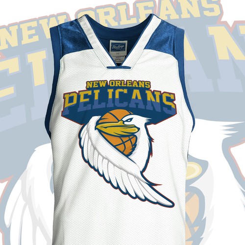 99designs community contest: Help brand the New Orleans Pelicans!! Réalisé par Tiberiu22