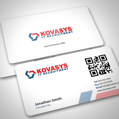 Help Kovasys Inc. with a new stationery Diseño de conceptu