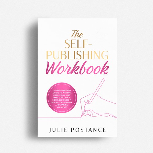 Stunning high quality professional cover for book on self-publishing Design by Yna