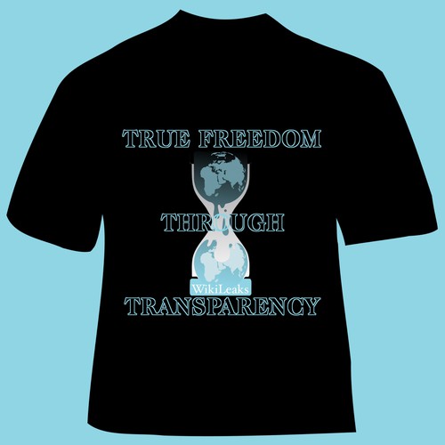 New t-shirt design(s) wanted for WikiLeaks Diseño de Panspermia