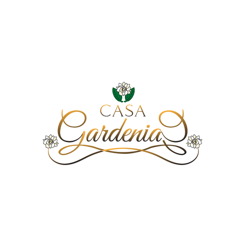 Casa Gardenia Logo Design by HAMDALILLAH