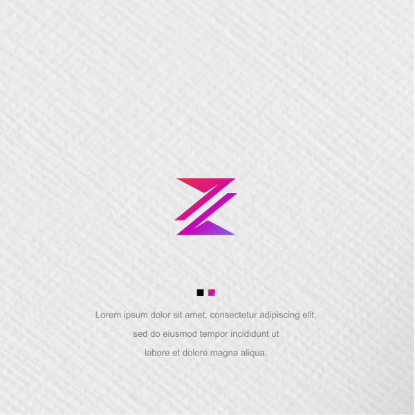 Diseño de Nuha alisha titulado "INITIAL Z"