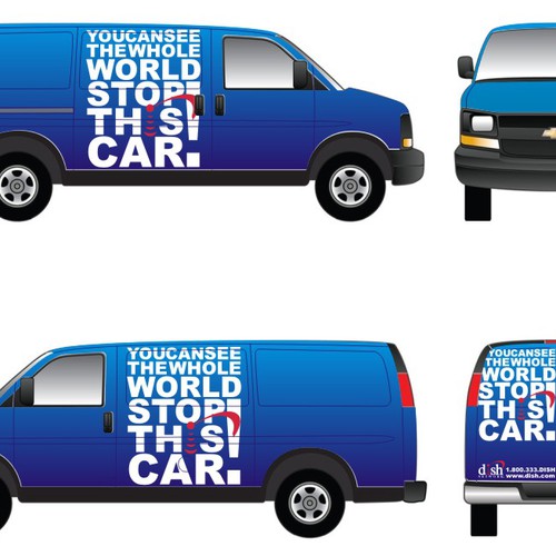 V&S 002 ~ REDESIGN THE DISH NETWORK INSTALLATION FLEET Design by zephcrazy