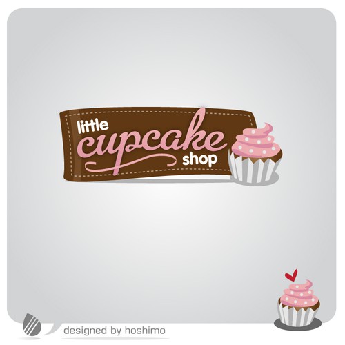 LOGO-  for  CUPCAKE  BAKERY-ontwerp door hoshimo