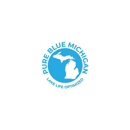 Pure Blue Michigan Design by JamPasir