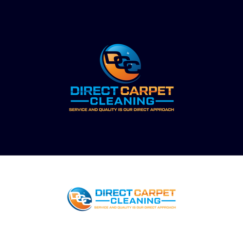 Edgy Carpet Cleaning Logo Diseño de Eniyatee
