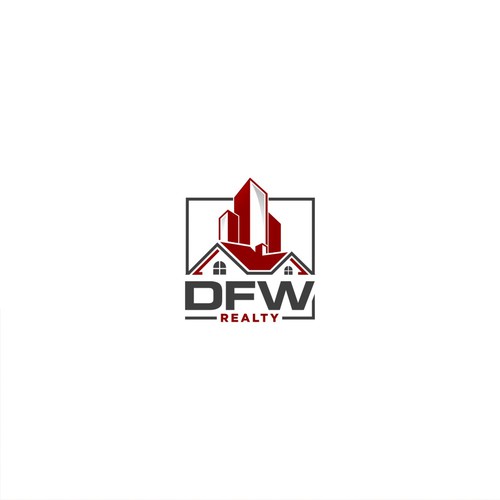 Real Estate Brokerage Logo for DFW Realty (DFW - Dallas-Fort Worth, TX) Design by wali99