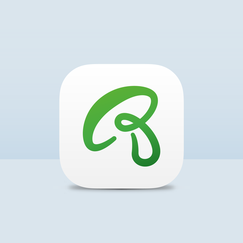 "Icon for a private, encrypted social networking app" winning Banner ad