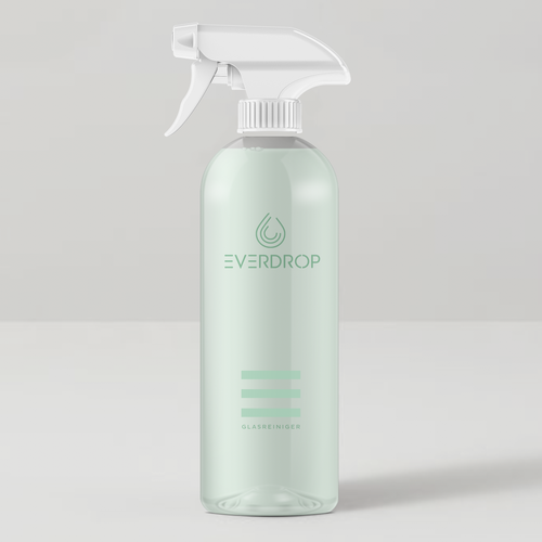 Premium Spray Bottle and Packaging for Cleaning Supplies Design by VoiceDesign