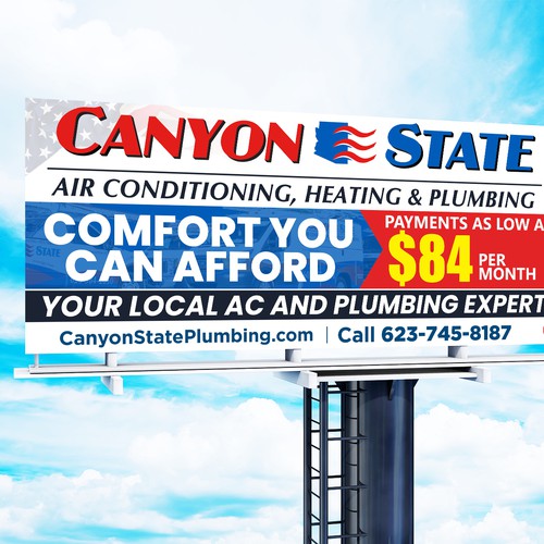 Design An Eye-Catching Billboard For An HVAC Company Design by GrApHiC cReAtIoN™