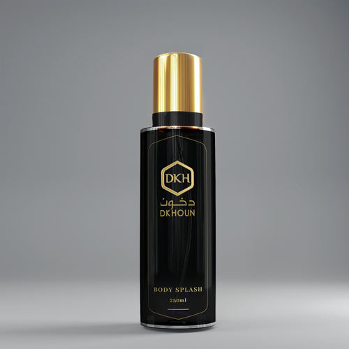 attractive & luxury design for body mist sticker Design by nuke.art