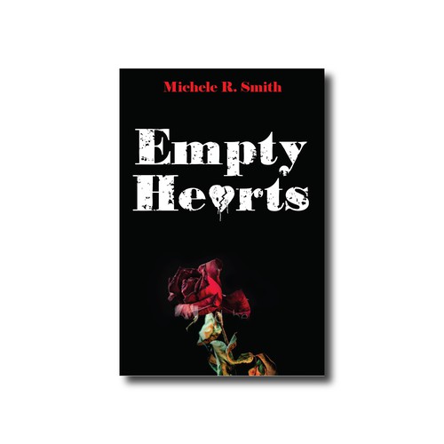 Design a book cover that appeals to an empty heart. Design by Desry