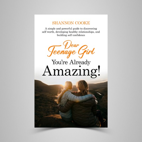 I need a catchy book cover that will appeal to mothers and their teenage daughters. Design by KMS Arafat