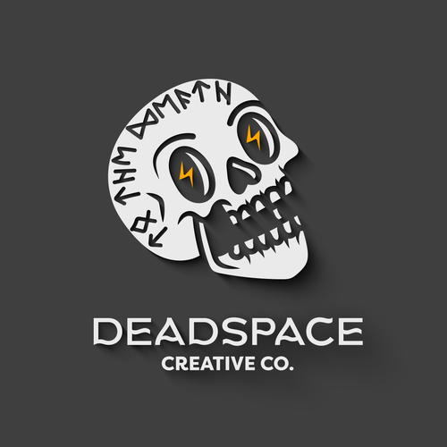 I need a sick hand drawn/sticker style skull logo Design by Ashley Cannuli