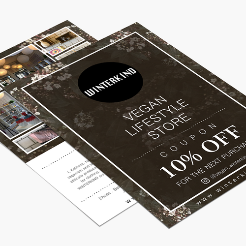 Postcard, flyer or print contest entry by 99B