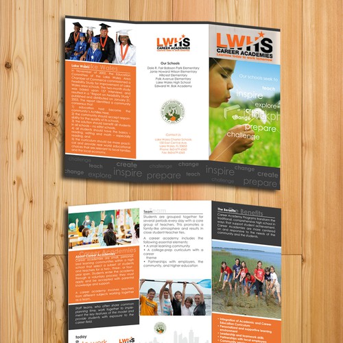 Create the next brochure design for Lake Wales High School Career Academies Design by Nasia-K_GRaphics