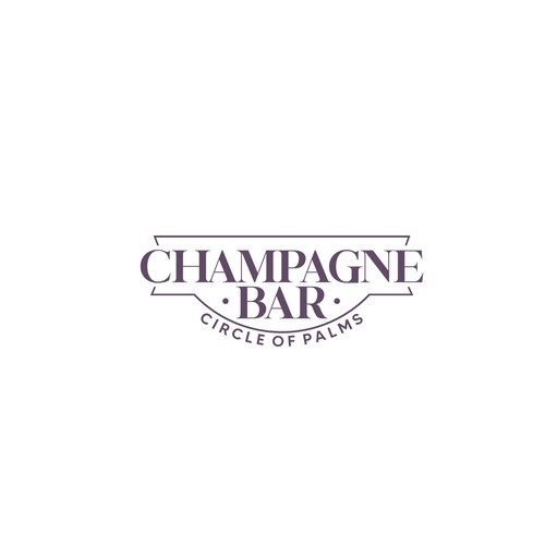 Luxury and modern Champagne Bar logo Design von Dee29ers