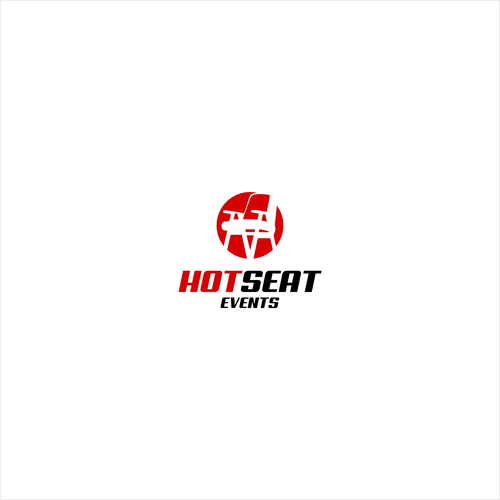 Impactful Logo For 'Hot Seat Events' – Learn from Industry Experts Through Livestreams & Events. Design by BrandGrowerッ