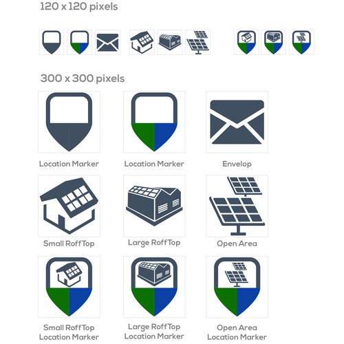 Designs | Icons for corporate backend-application | Icon or button contest
