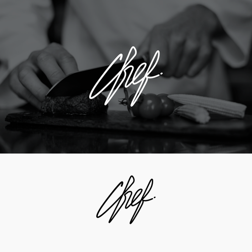 "CHEF": Food & Cooking Social Media Logo Design by Blinca