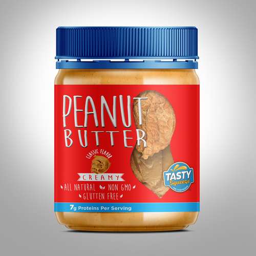 peanut butter label template