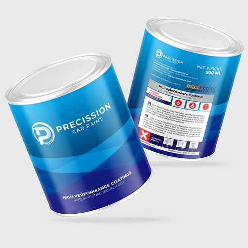 Design Label for Professional Automotive Refinish Products por binggo™