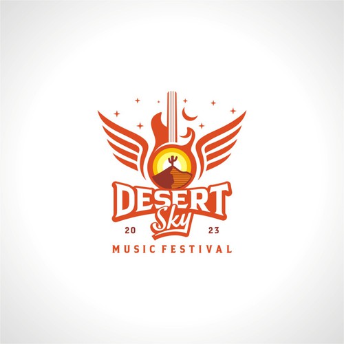 Desert Sky Music Festival Design by MAhi2014